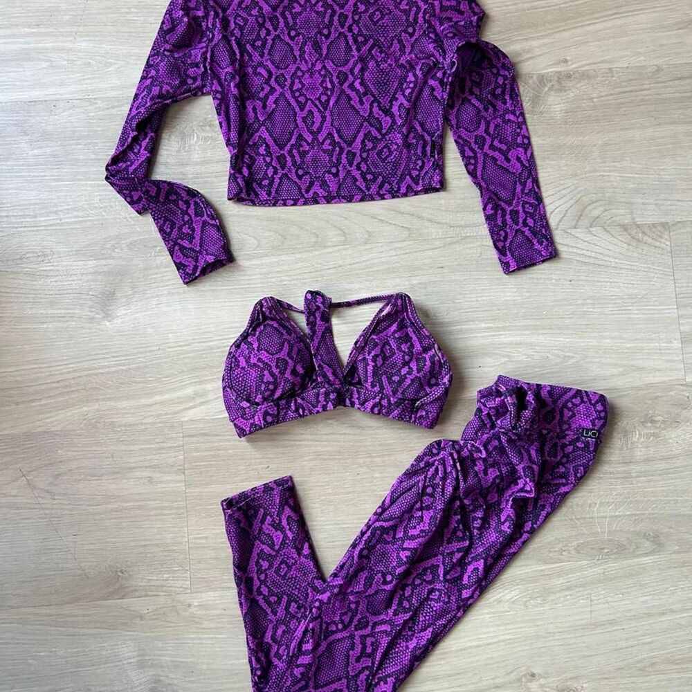 LiCiFit Purple Snake Skin Empower Set